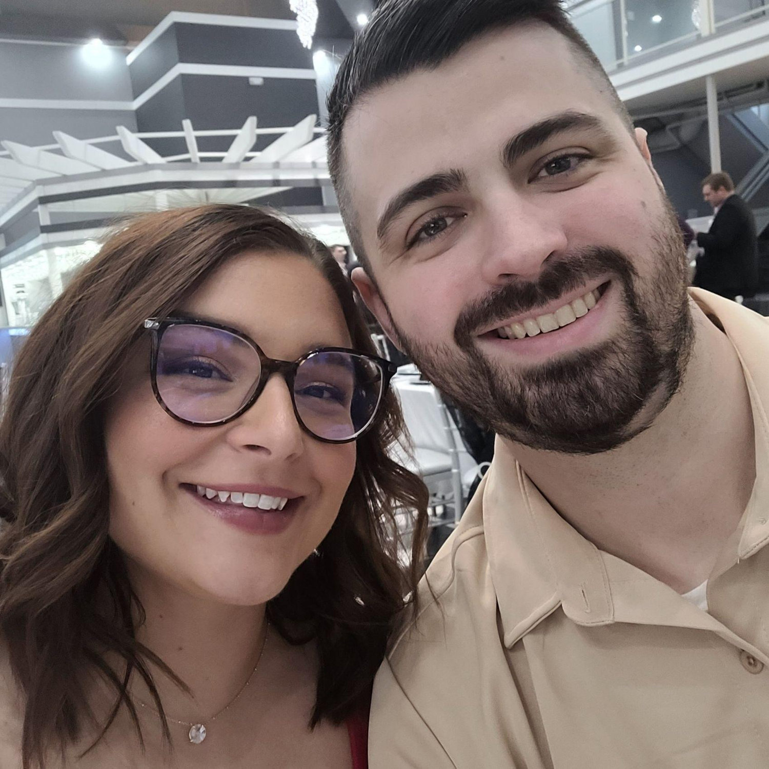 Just finished watching our friends get married in WI.