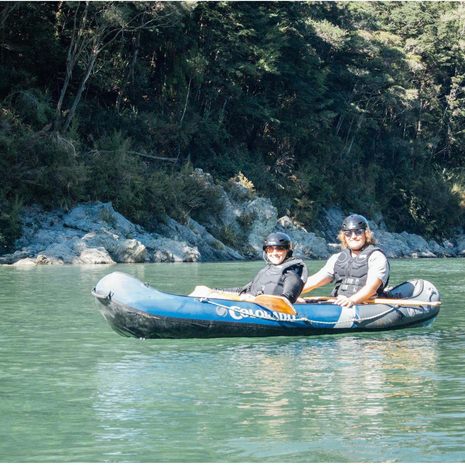 Pelorus River tour 12 hours before engagement.  New Zealand 2.18.2018