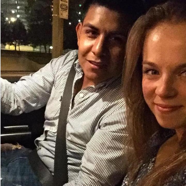 A late night dancing at the Mexican bar!