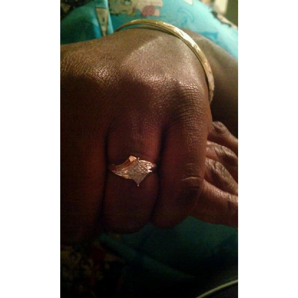 My first engagement ring valentines day 2012