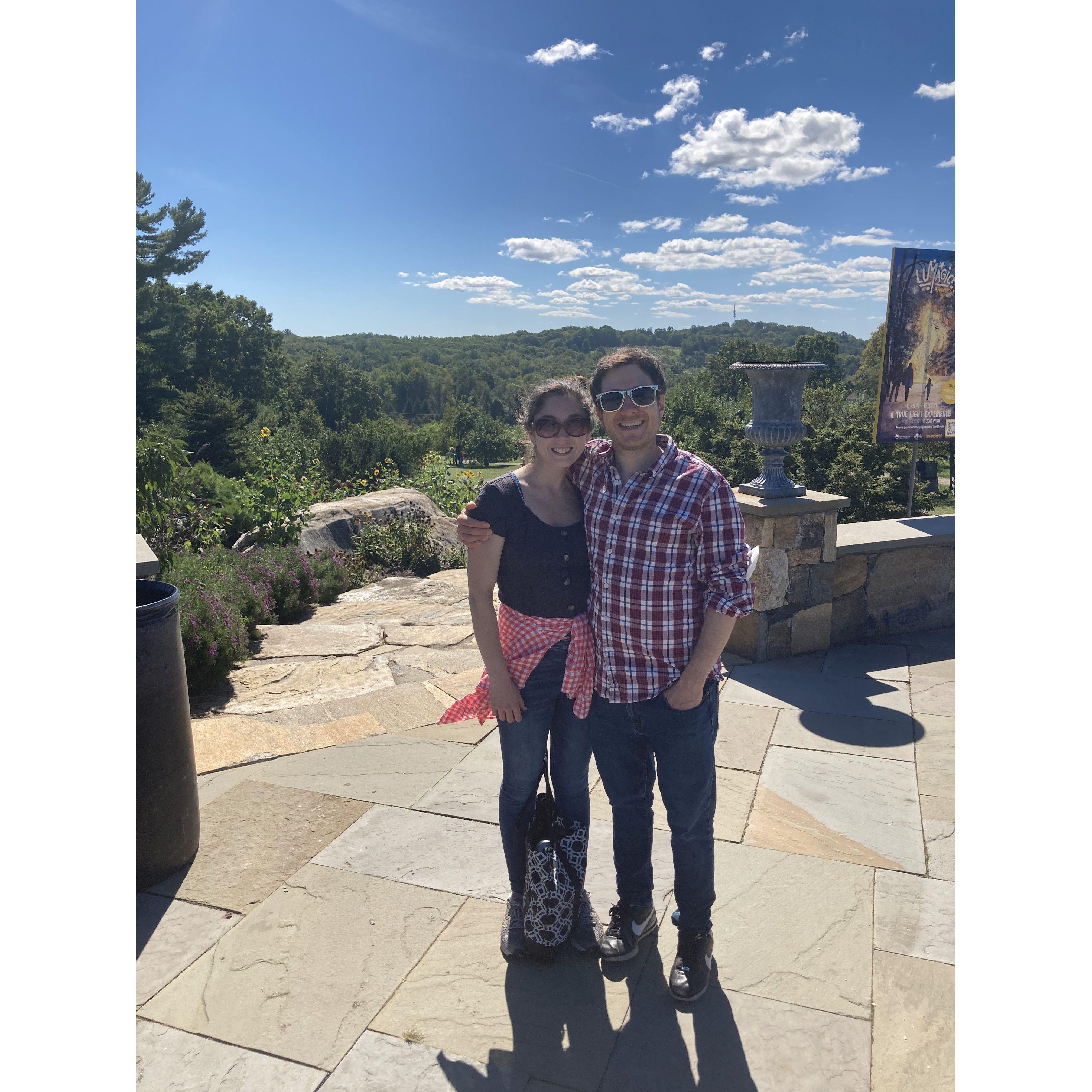 Apple picking in North Salem