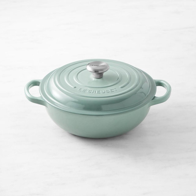 Le Creuset Signature Enameled Cast Iron French Oven, 2 1/2-Qt., Sea Salt