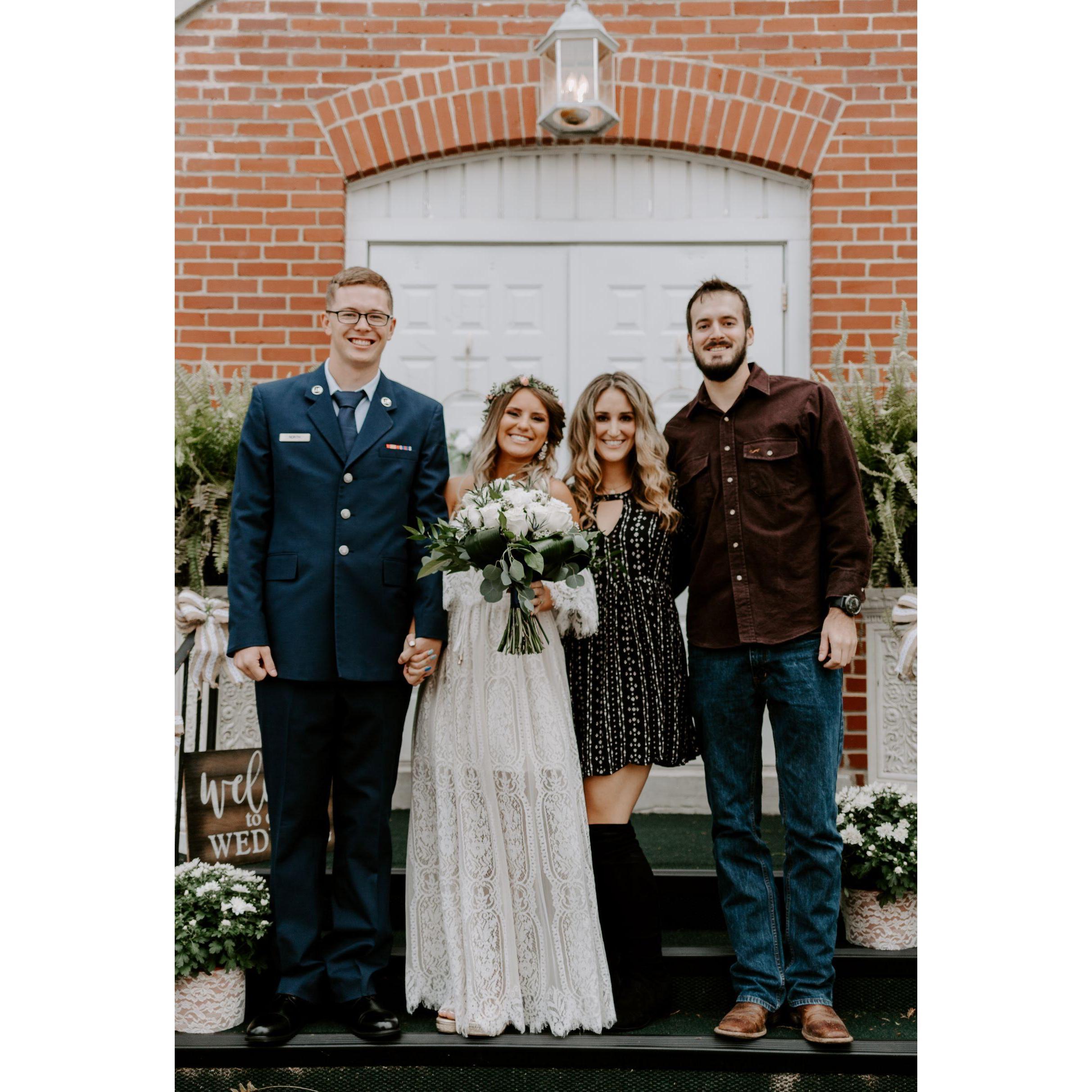2nd VanCleave wedding! 10.26.19 Whittney's baby sister, Macey Dawn. They are living in Utah now!