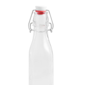 Bormioli Small Glass Clamp Lid Swing Bottle - World Market