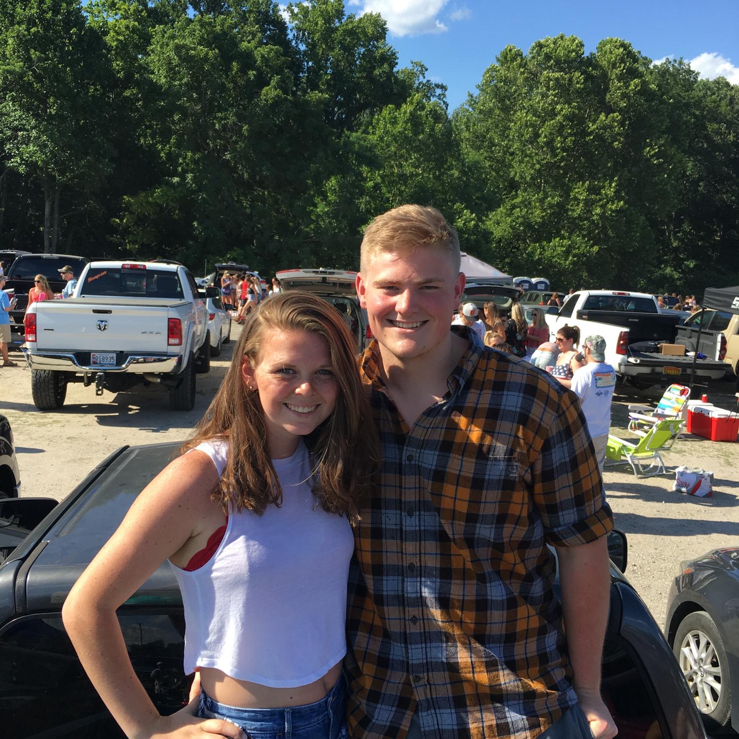 June 2017
Our first concert together at Merriweather Post Pavilion