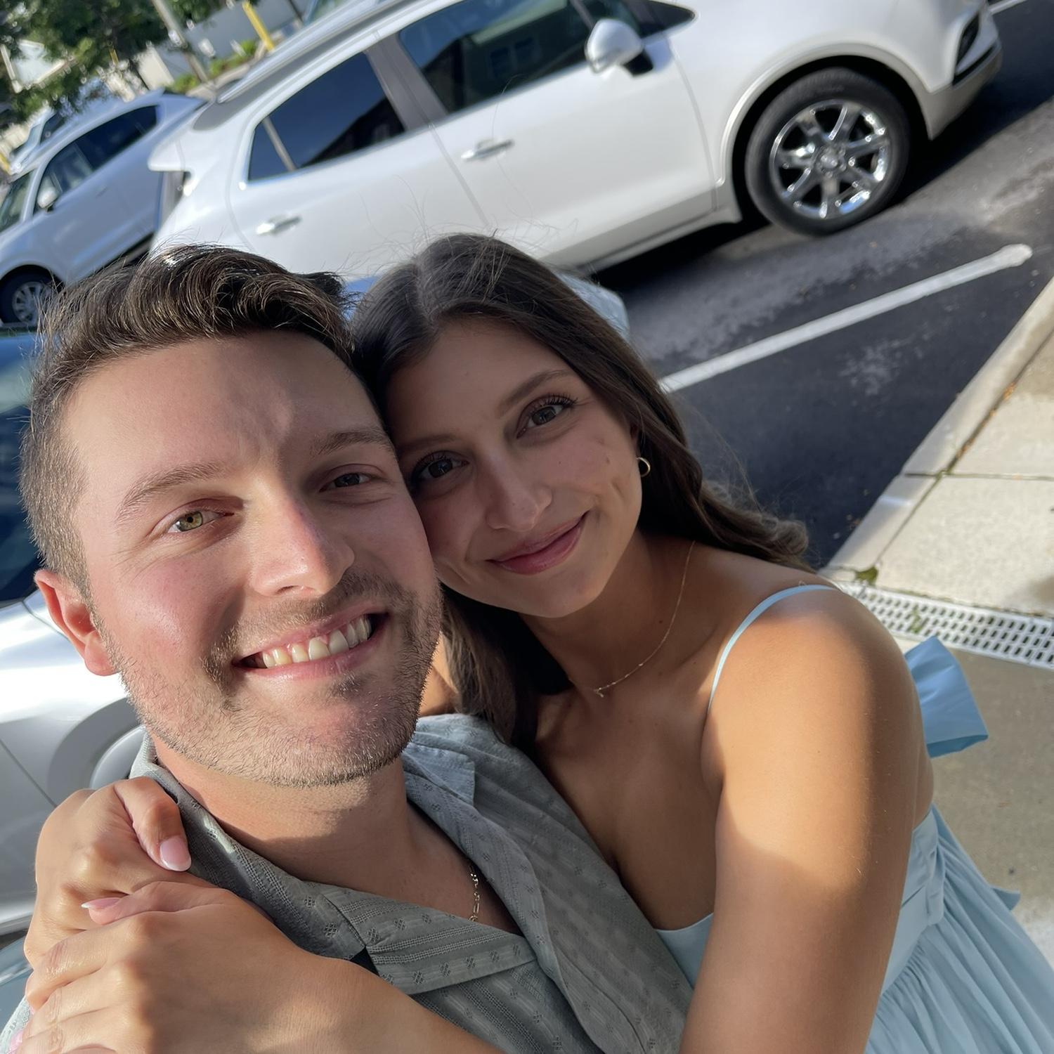 And we went for a surprise birthday dinner that evening.