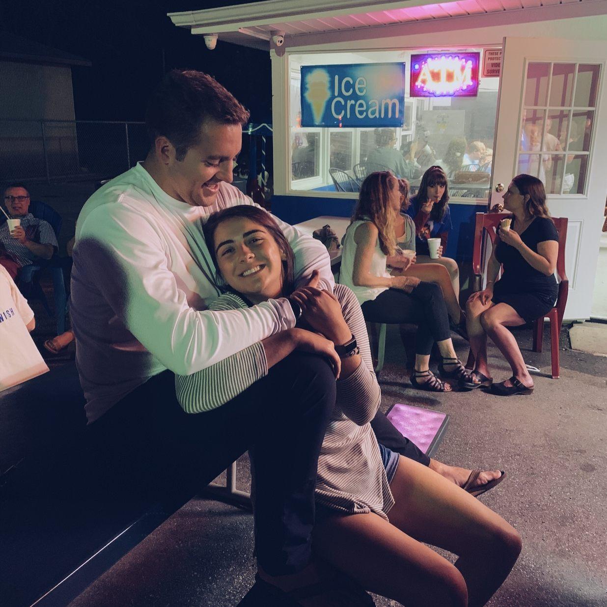 Colin came to visit Abby at Crestridge, and had the chance to meet all her campers.