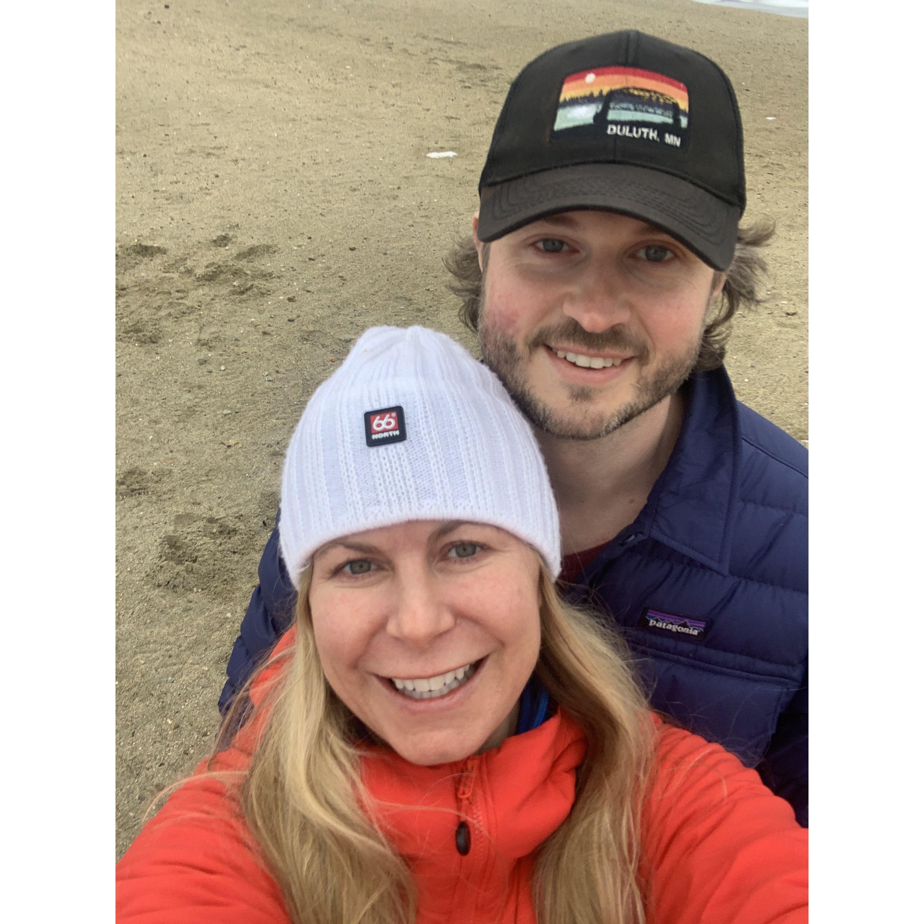 Beach walking