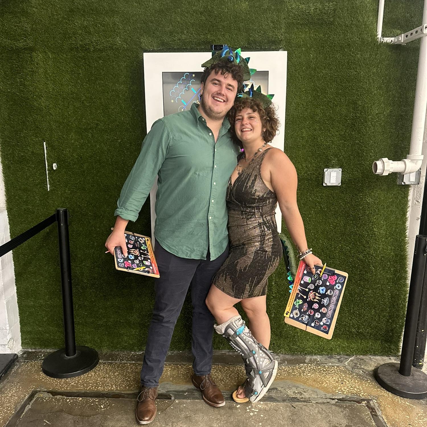 Halloween 2023 was our 4 year anniversary. Ian’s favorite number, and Jules’ first suspected proposal. He did not in fact propose.