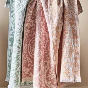 Lady Fringed Jacquard Dish Towels, Set of 3