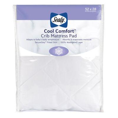 Sealy® Cool Comfort Crib Mattress Pad