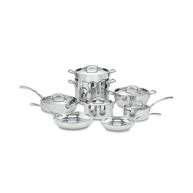 Cuisinart French Classic Stainless 13-Pc. Cookware Set