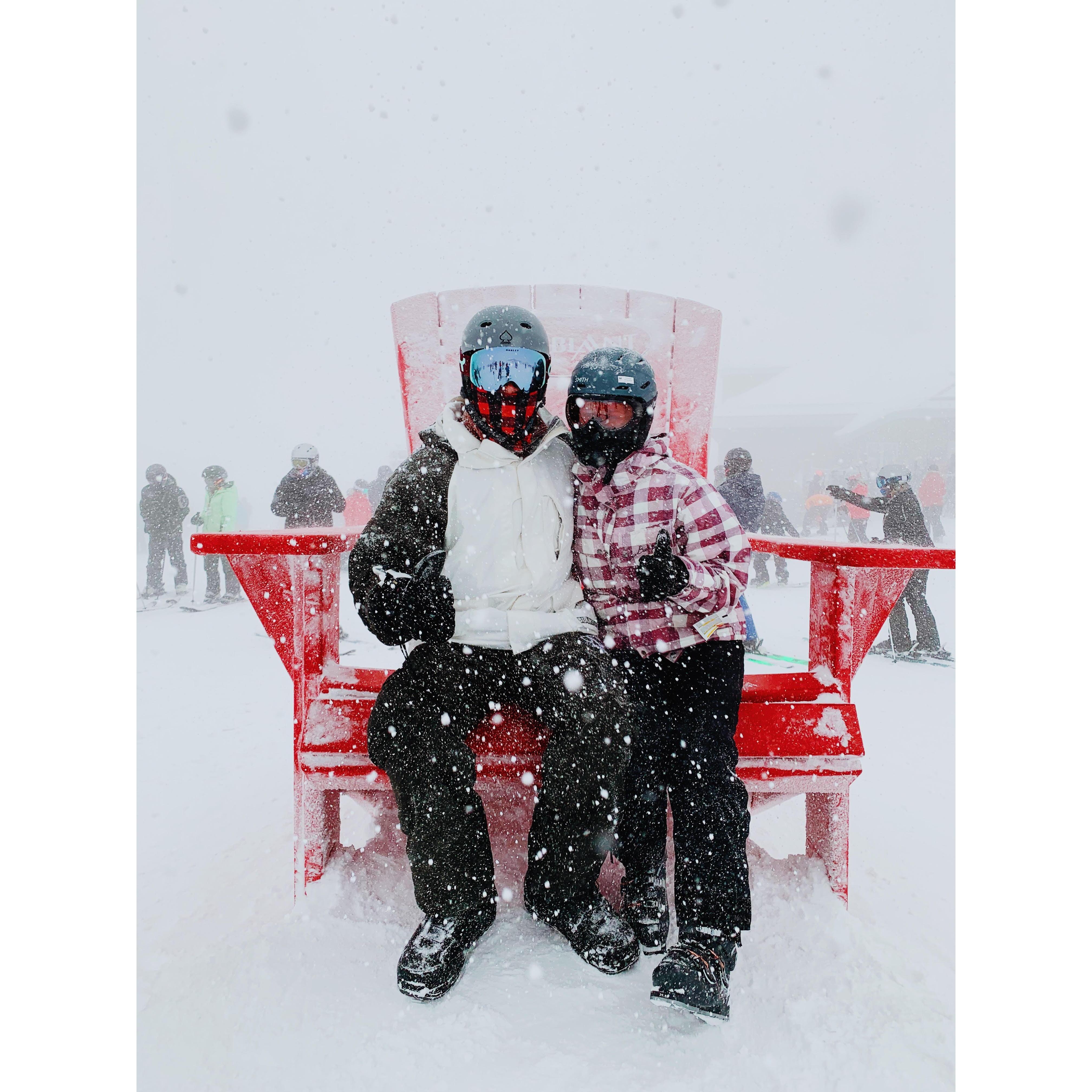 The summit of Mont Tremblant in Quebec