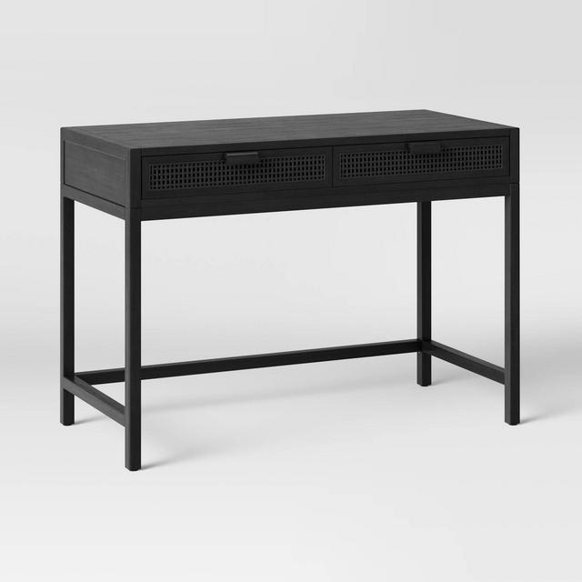 Minsmere Writing Desk with Drawers Black - Opalhouse™