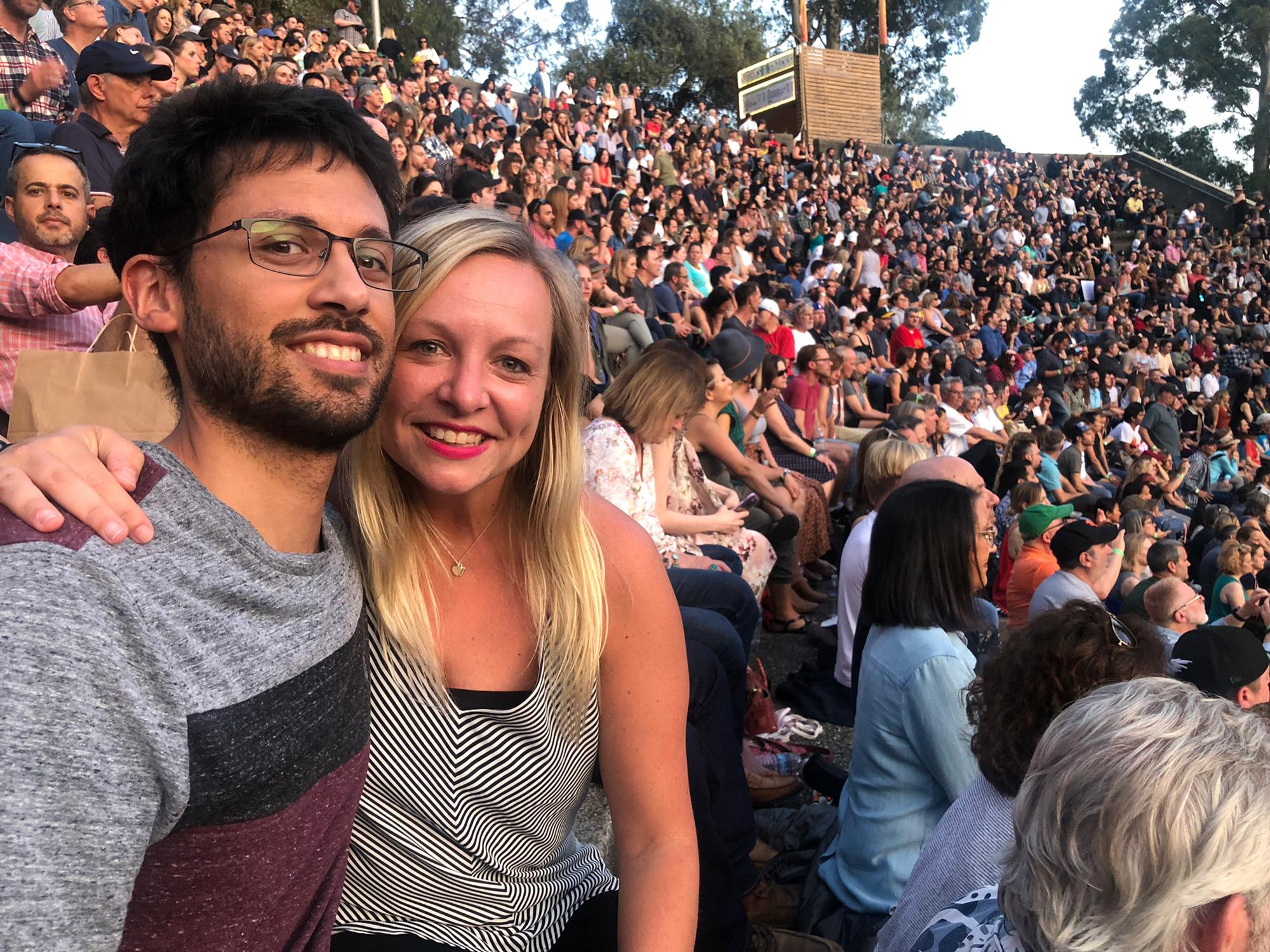 Father John Misty concert at The Greek Theatre in Berkeley, CA