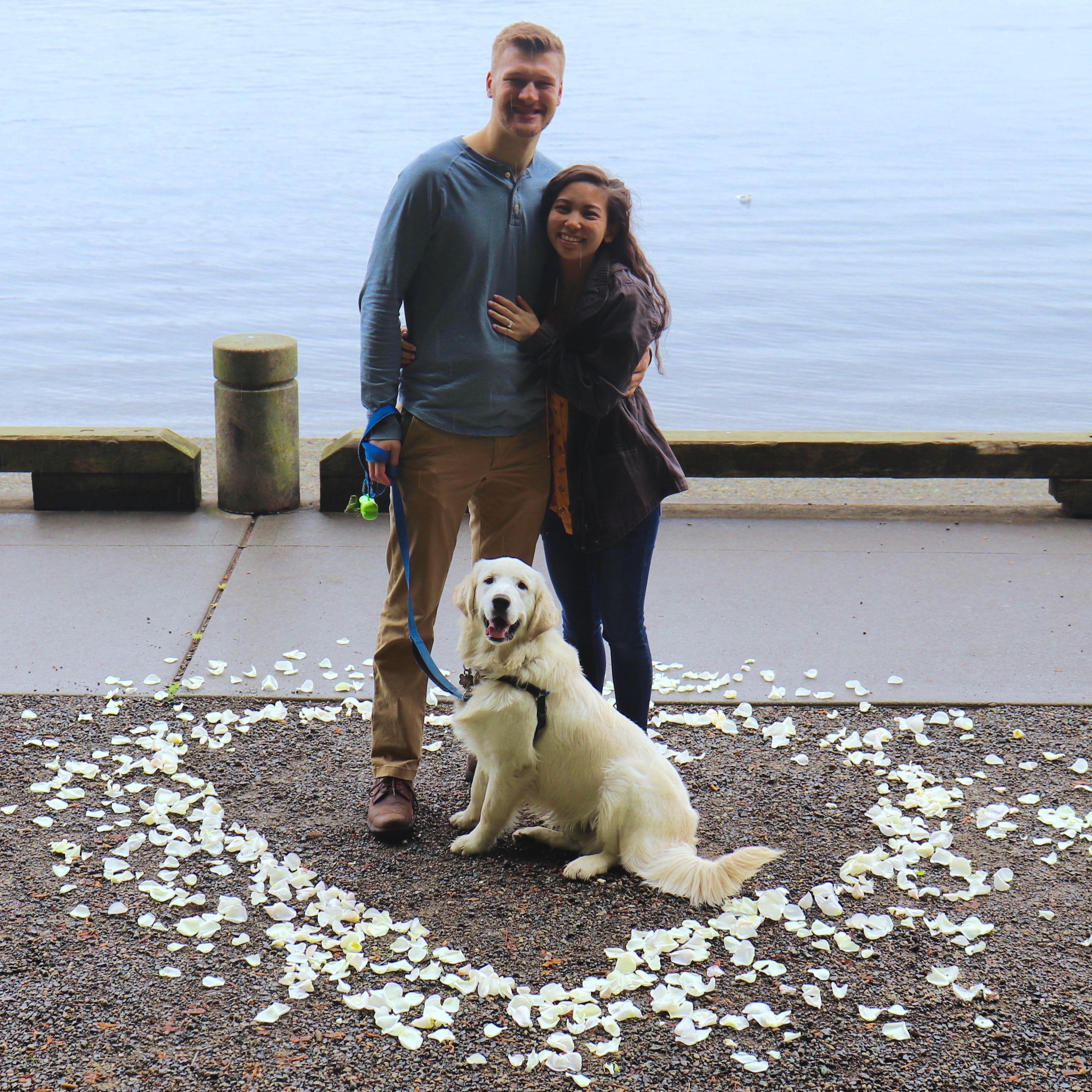 Our engagement along the Point Defiance boardwalk