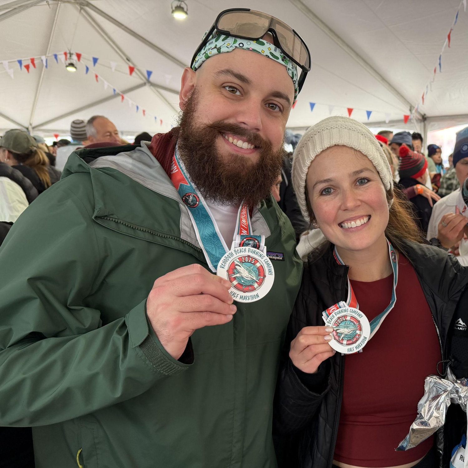 Josh & Libby survived their 1st 1/2 marathon together in December 2025!