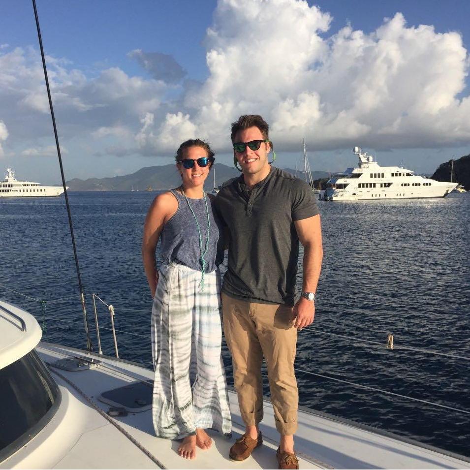 Sailing in the BVI's