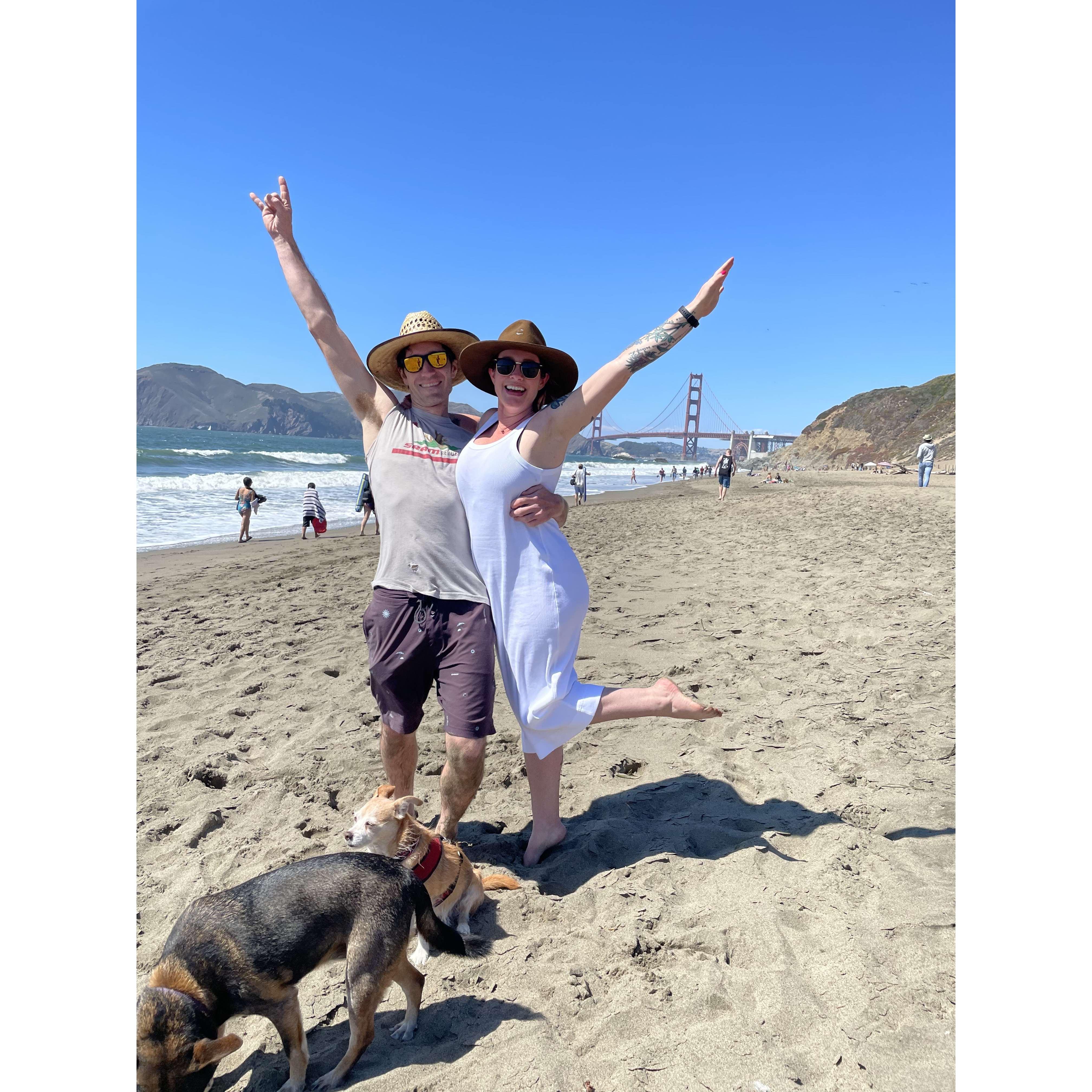 After our engagement at Baker Beach in San Francisco