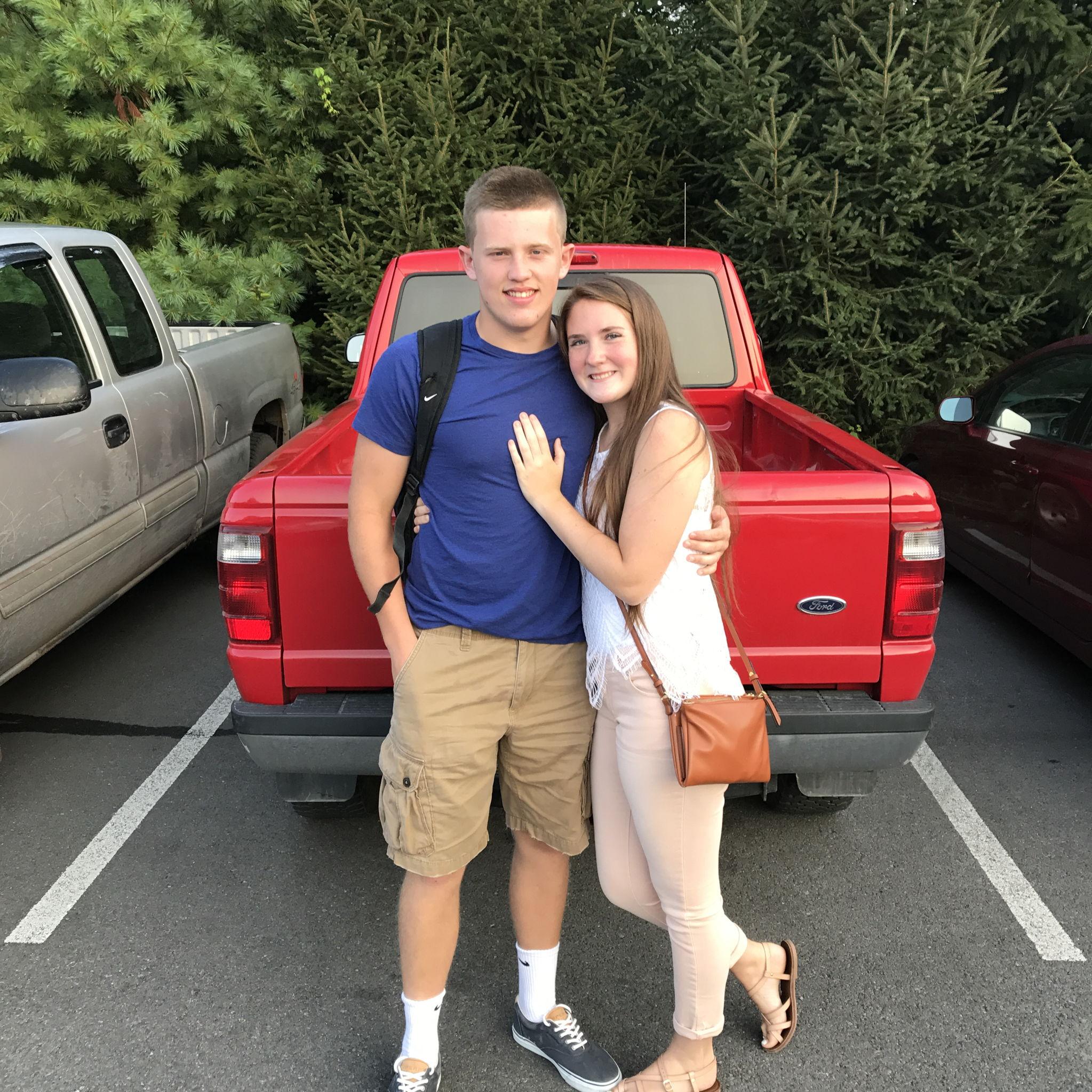 Adam's last first day of senior year, my first day of junior