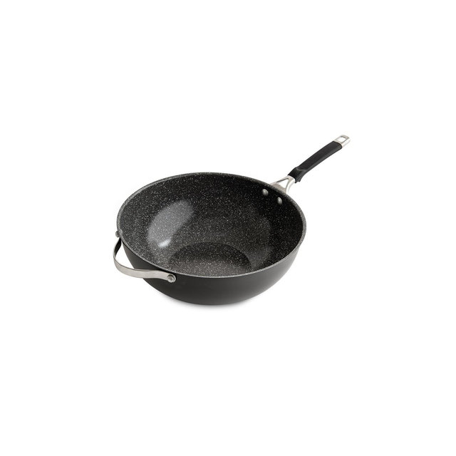 Nordic Ware Verde Spun Ceramic Nonstick 12in Wok