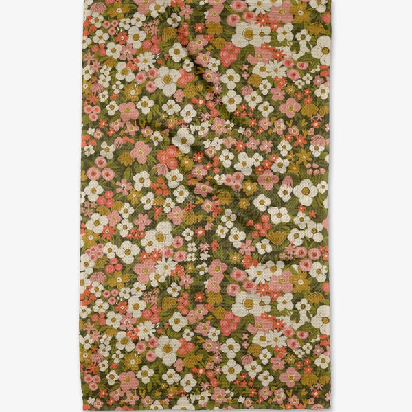 Geometry Tea Towel - Gilded Garden