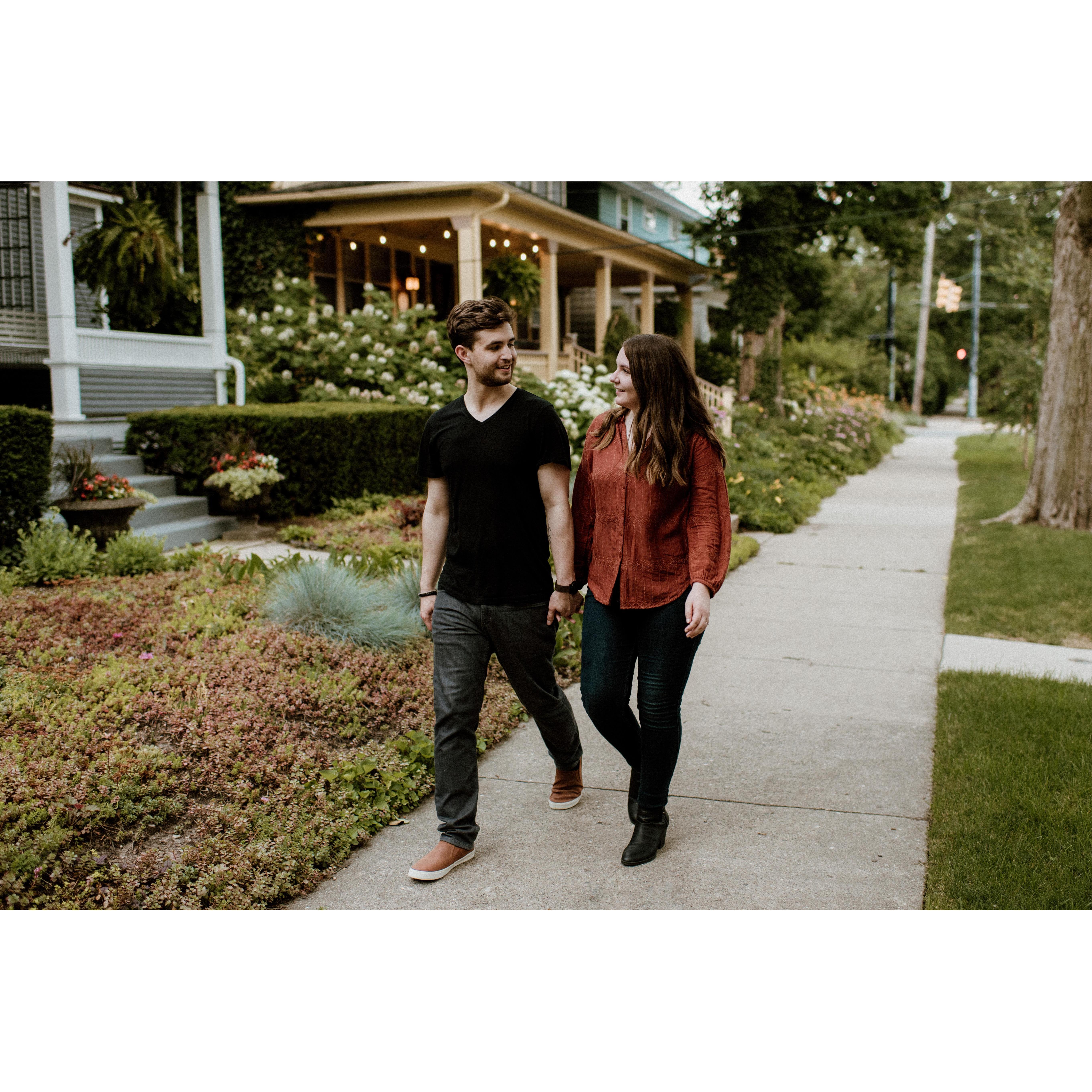 Heritage Hill walks.