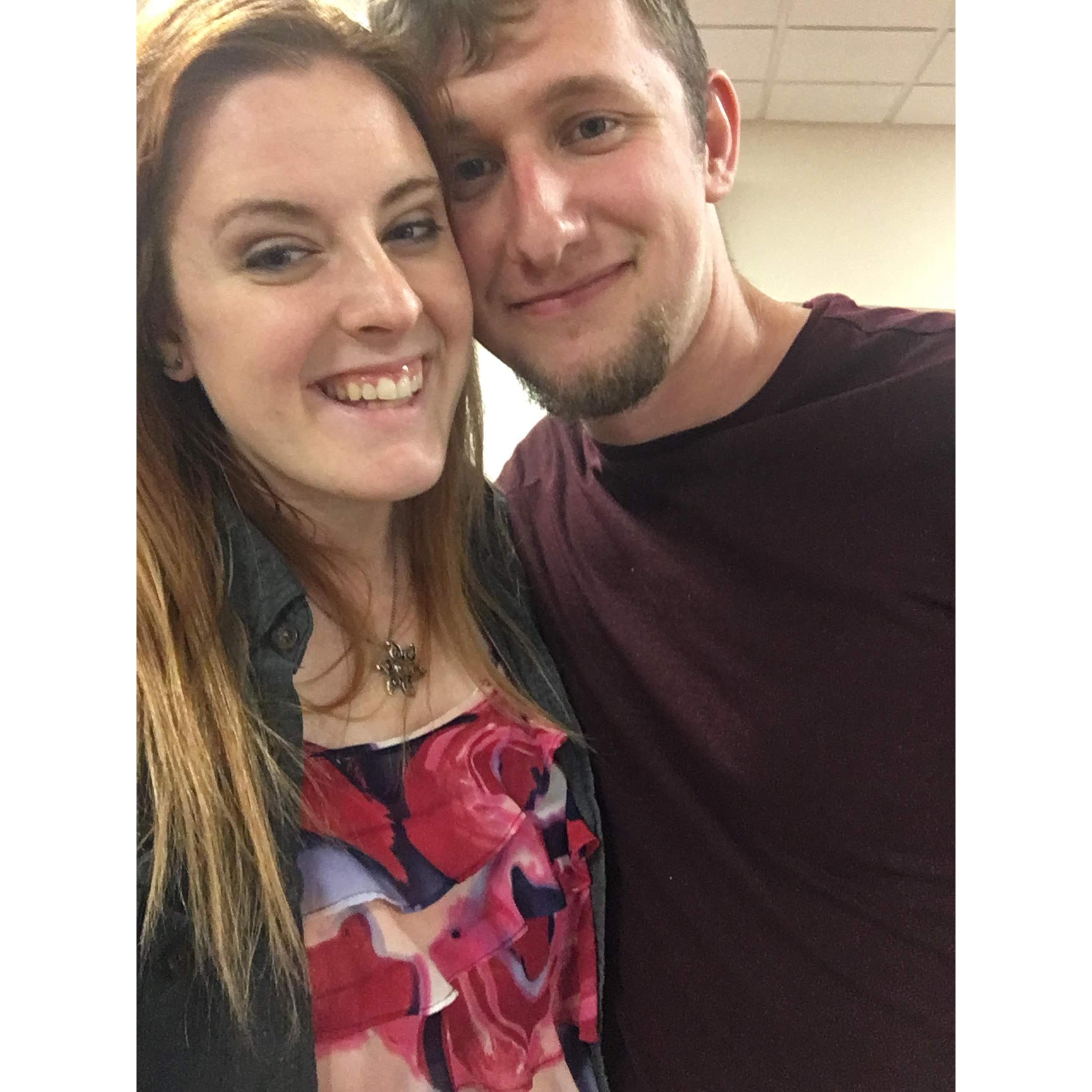 Celebrating Nicole's birthday for the first time as a couple :)