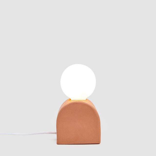 Mima Table Lamp in Terracotta