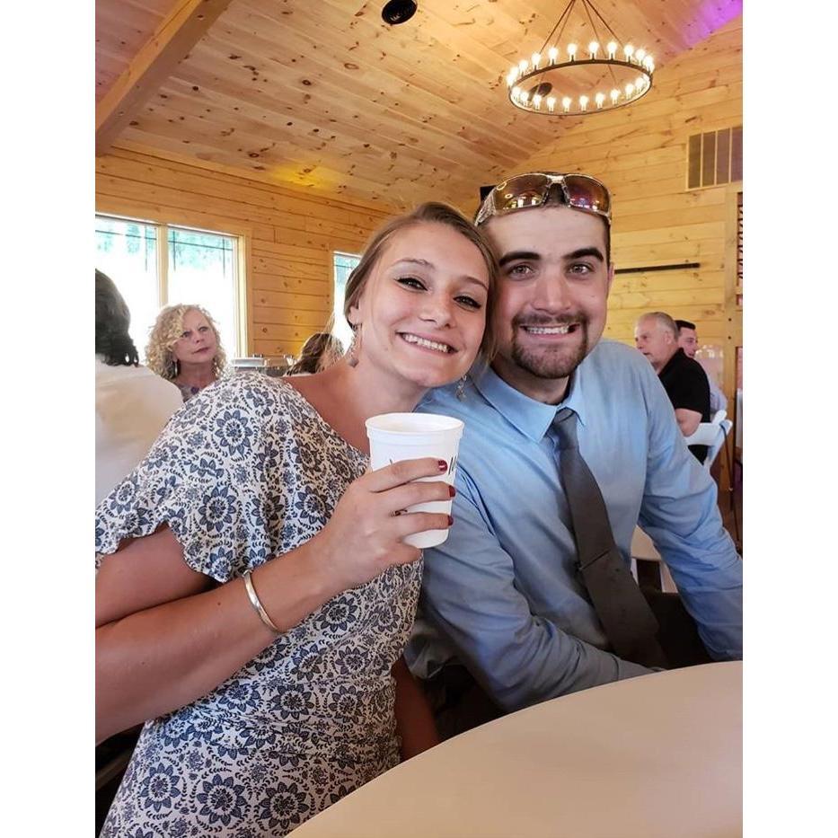 July 14, 2018: Celebrating the new Mr. & Mrs. McKeehen!