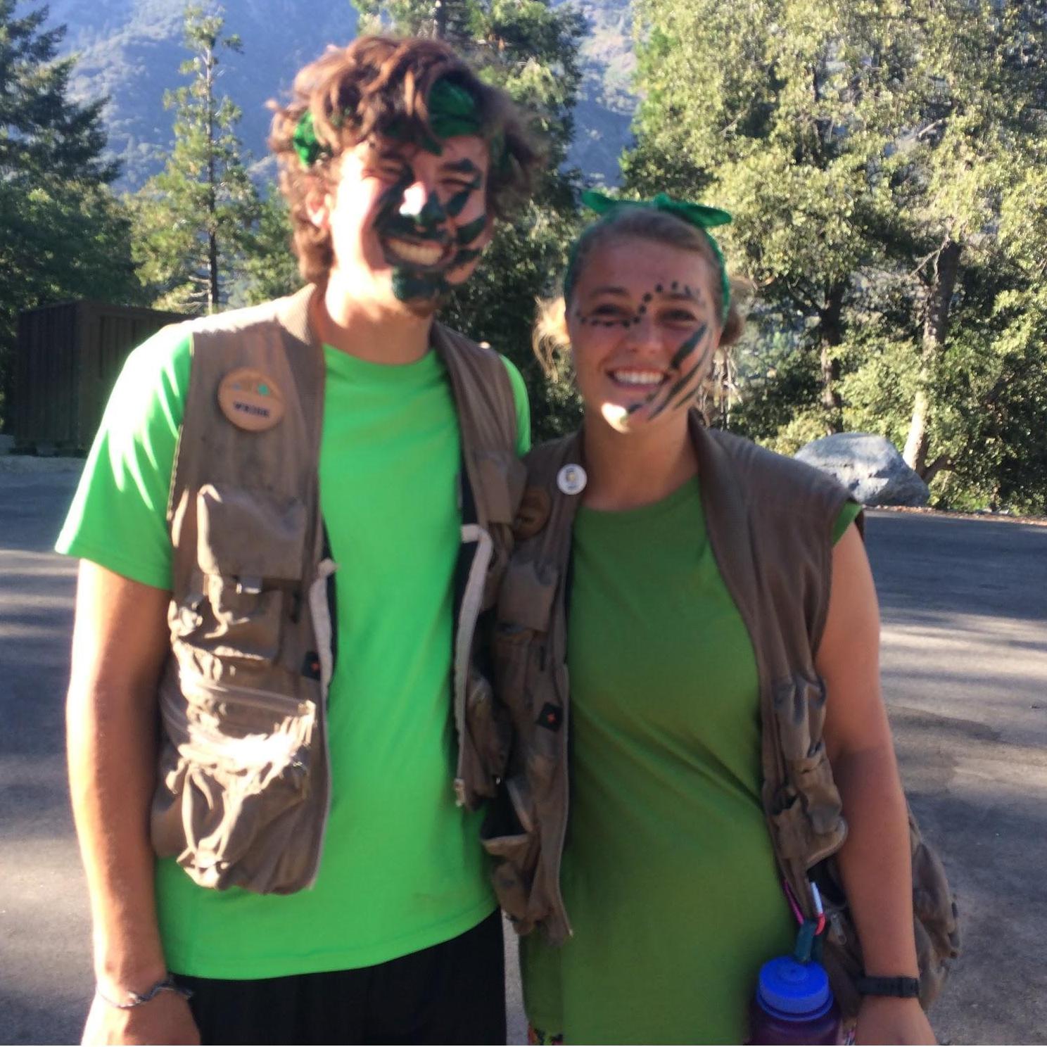 We met and worked at camp together for 2 years!