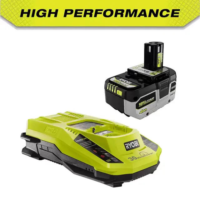 ONE+ 18V HIGH PERFORMANCE Lithium-Ion 4.0 Ah Battery and Charger Starter Kit
