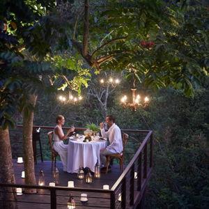 Romantic Honeymoon Dinner