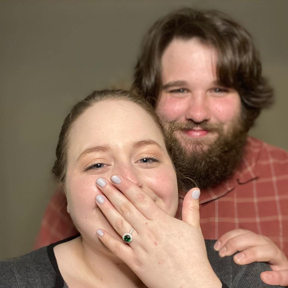 The day we got engaged!