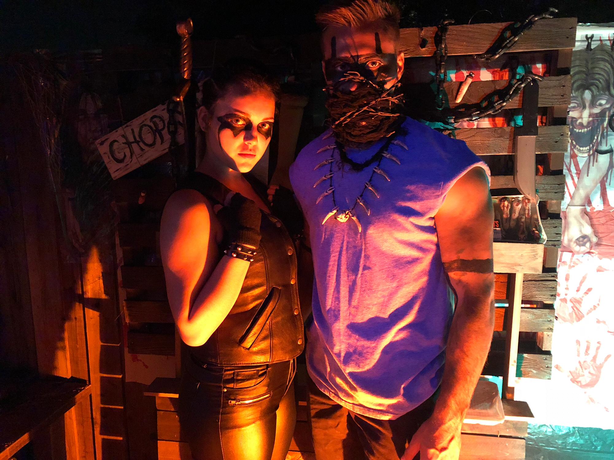 Octavia and Lincoln, Halloween 2018