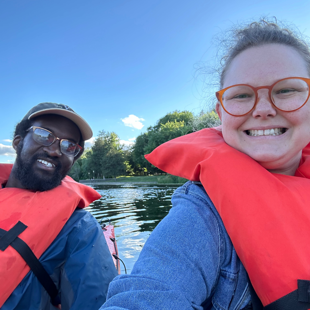 Kayaking on Lake of the Isles in Minneapolis Summer 2024
