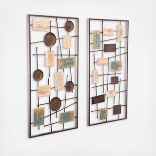 Abstract Wall Decor, Set of 2