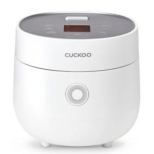White CUCKOO CR-0675FW 6-Cup Micom Rice Cooker with Nonstick Inner Pot