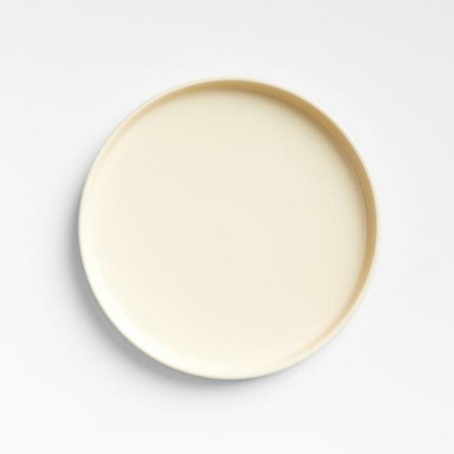 Butter Yellow Stoneware Salad Plate by Molly Baz