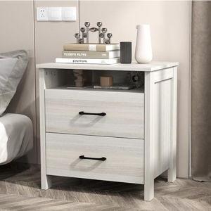 Farmhouse Nightstand Set of 2