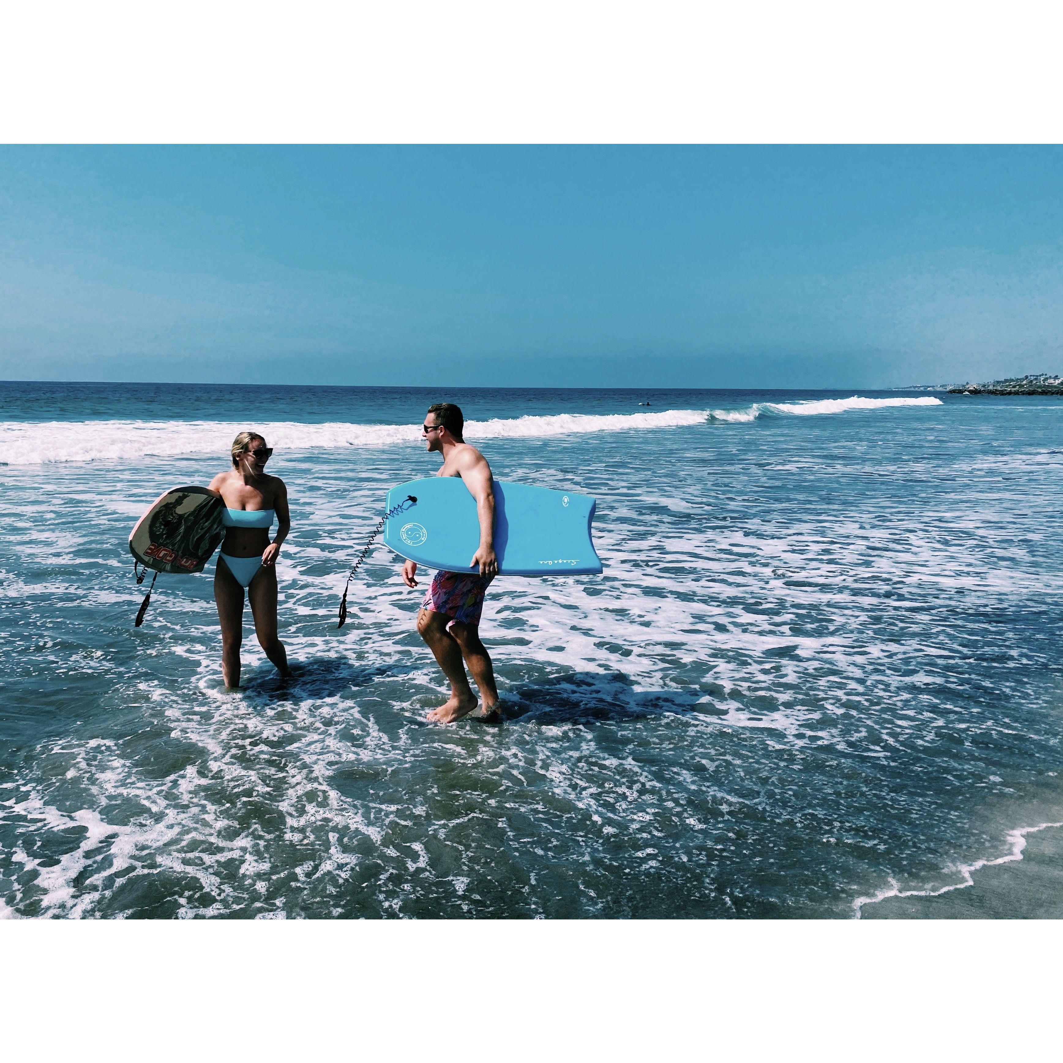 2020, Allyson and Dylan in San Diego, CA where Dylan was born