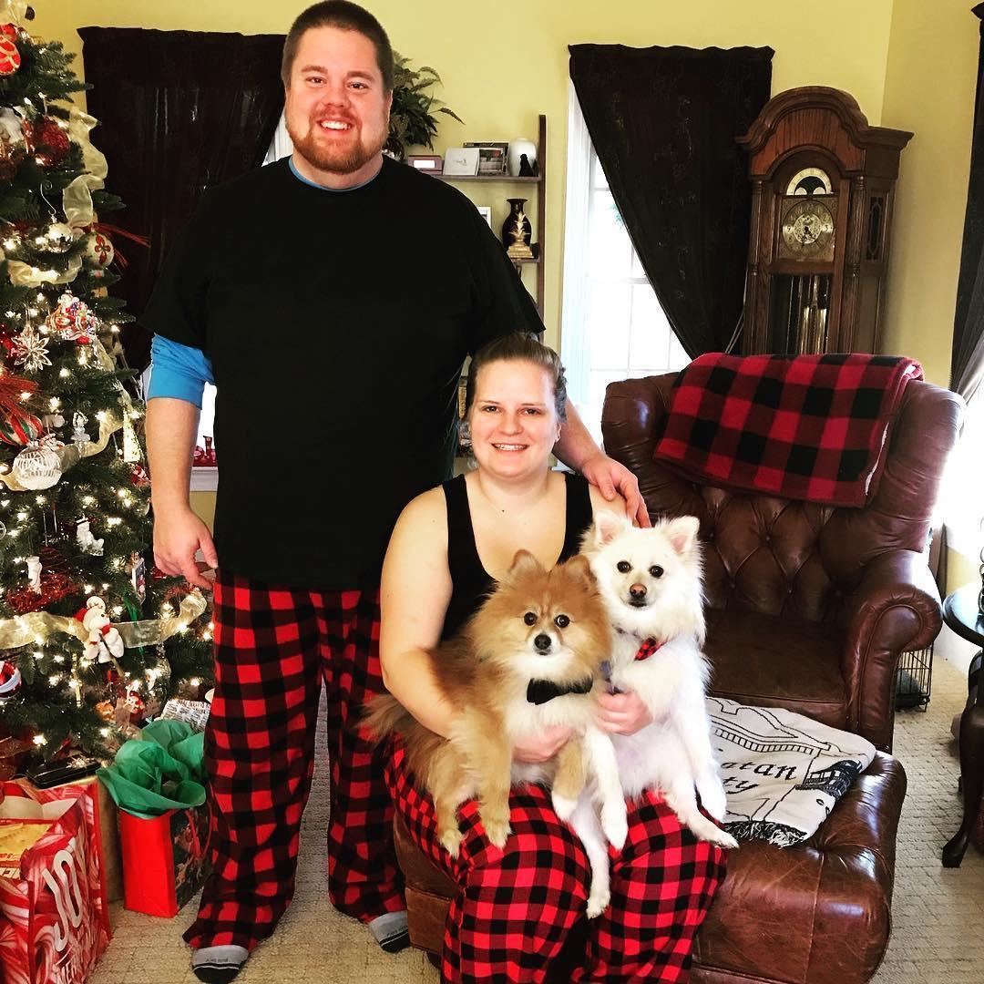 Christmas jammies & bow ties <3
