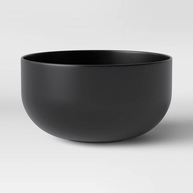 37oz Plastic Cereal Bowl Gray - Made By Design™
