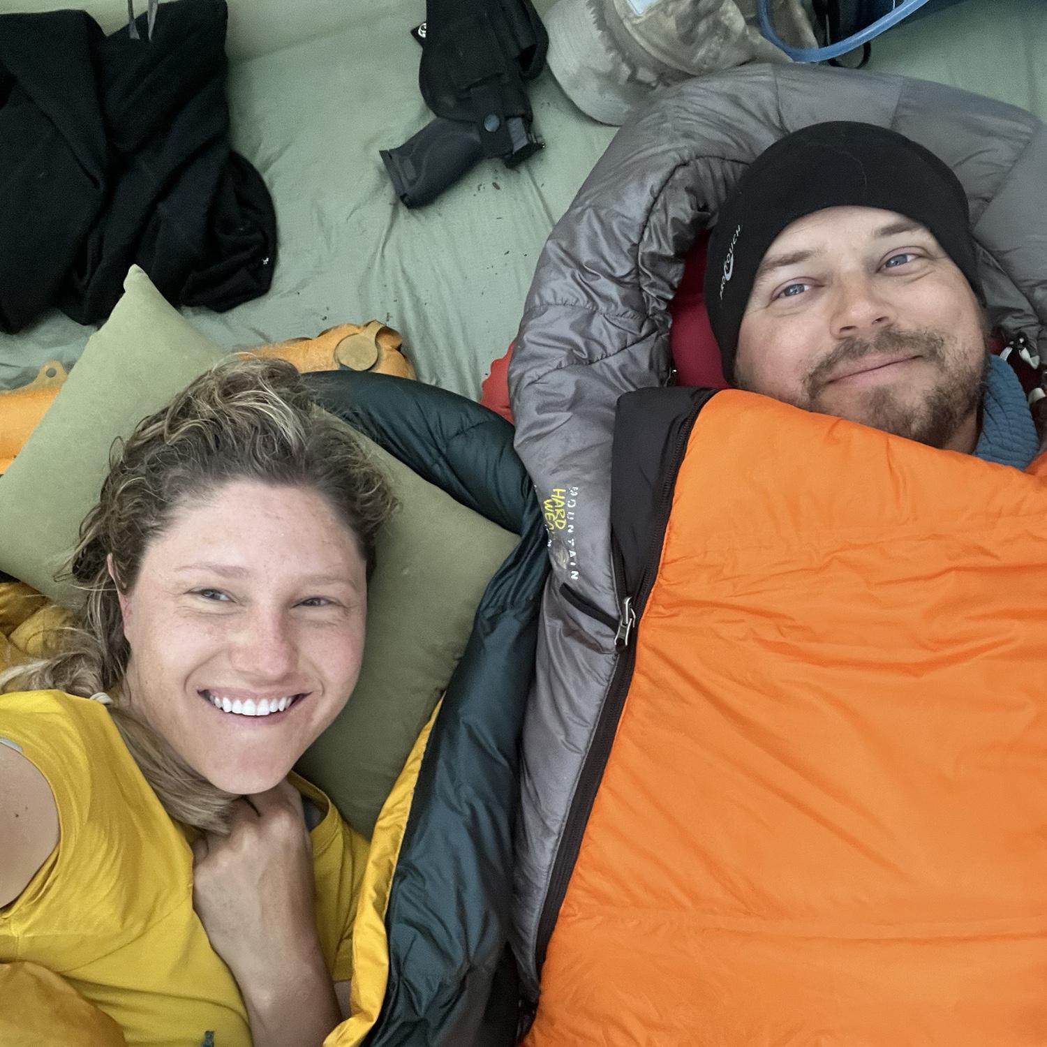 Day 4 in the bob marshall wilderness. If we looked good, we wouldn't have been doing it right. 😂