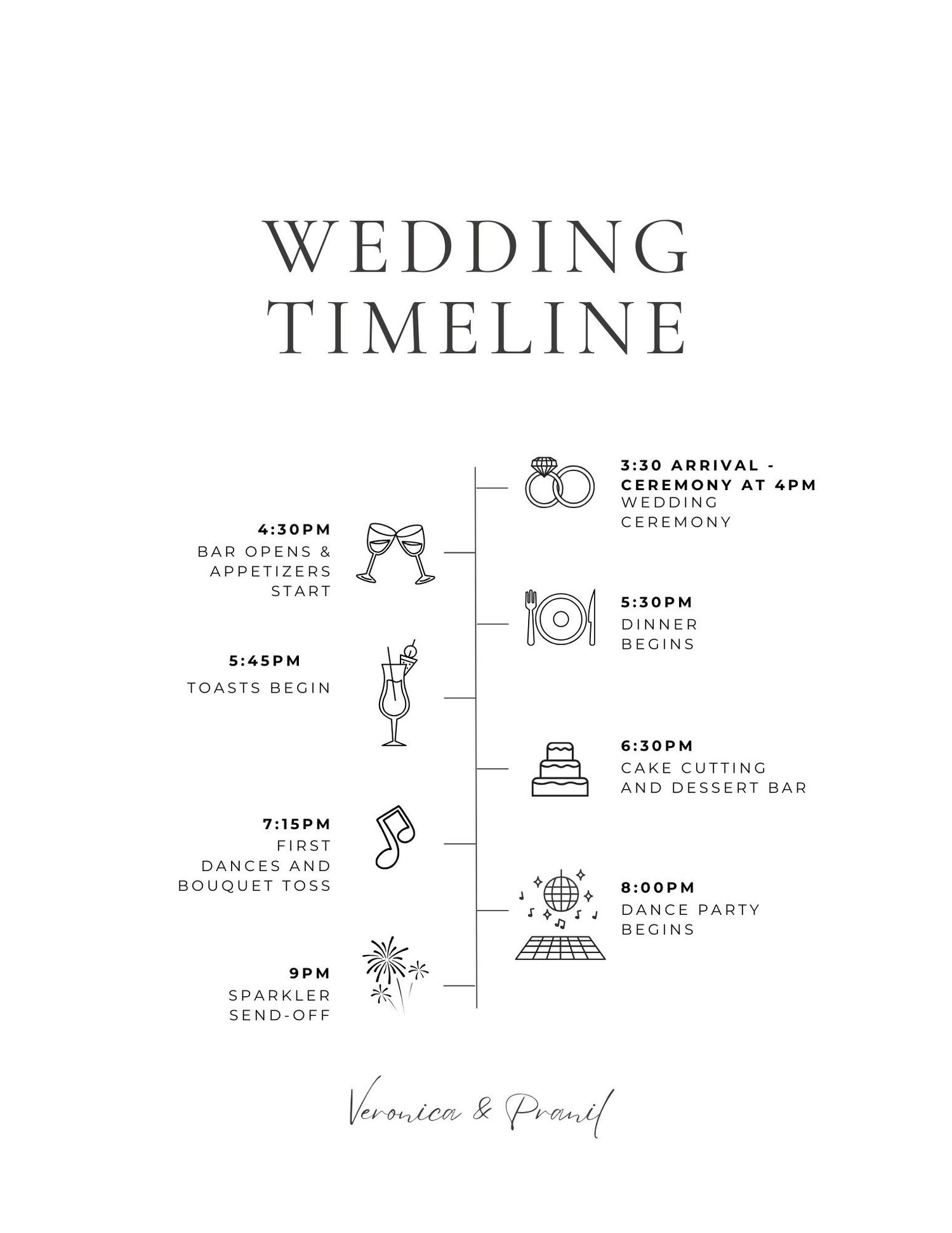 The Wedding Website of Veronica Cook and Pranil Lal