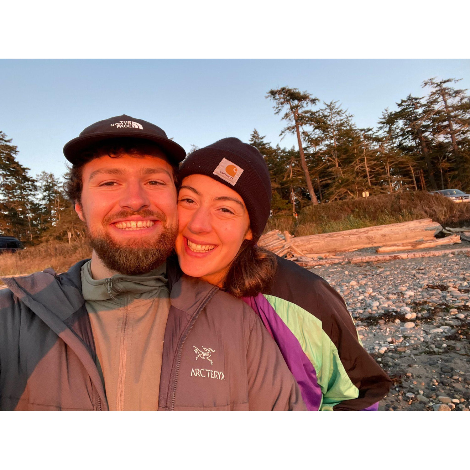 picnic at Deception Pass, WA