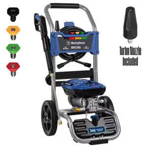 Westinghouse 2300 PSI 1.76 GPM 13 Amp Cold Water Electric Powered Pressure Washer with Turbo Nozzle and 5-Quick Connect Tips