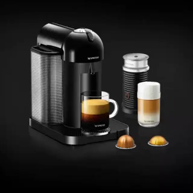 Vertuo Black Bundle | Vertuo Coffee Maker & Milk Frother | Nespresso USA