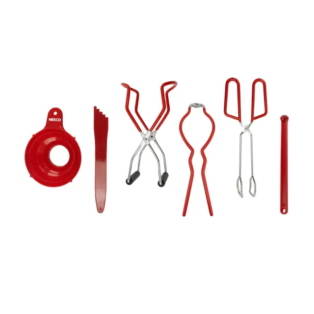 NESCO® 6-Piece Canning Tool Kit in Red