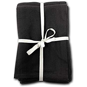 MoLi Cloth Napkins Set of 12 Grey